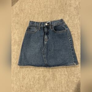 Old Navy Classic Blue A-Line Skirt
